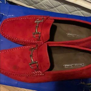 David Stone Red Dress Shoes